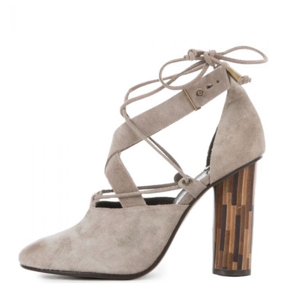 Free People Nouvella Wrap Heels, Womens Size 39 (8.5/9)